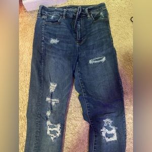 American Eagle Next Level Stretch High Waisted Skinny Jeans size 10